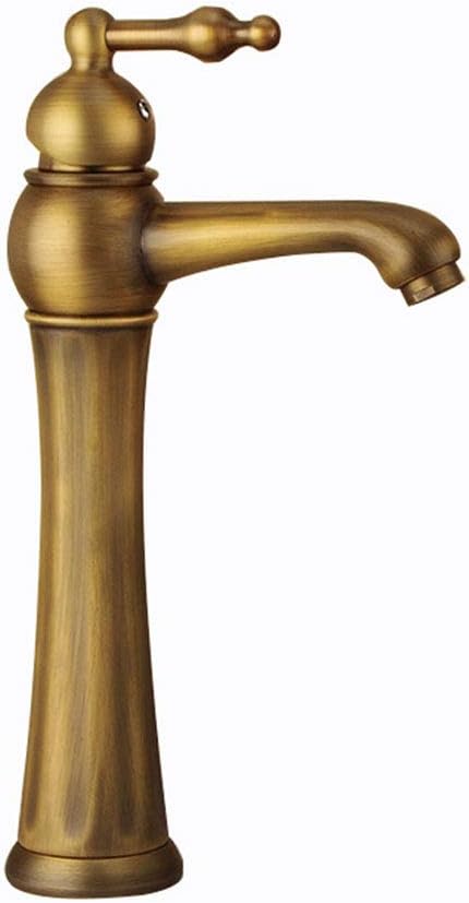 Amazon Com Lixde Bathroom Faucet Retro Style Single Hole Copper