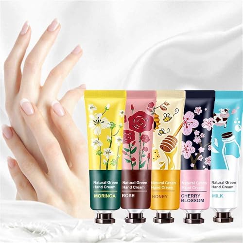 MZANK 10 Pack Hand Cream for Women and Girls,Hand Cream for Dry Cracked Hands Deeply Moisturizing Hand Lotion with Shea Butter Vitamin E for Work Mini Travel Size Moisturizer Gift Set for Women