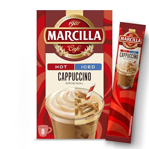 Café Soluble Mix Cappuccino Original | Hot & Iced | 8 sobres de 17,8 g | 142 g |