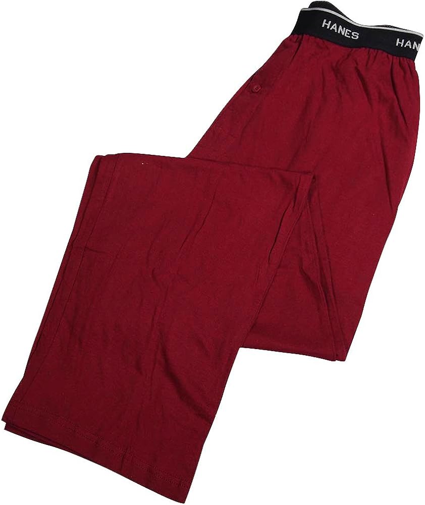 Hanes Men's Knit Pant with Elastic Waistband Amazon.ca Clothing