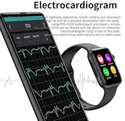 HWTP Reloj Inteligente para Hombres con frecuencia cardíaca ...