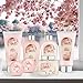 Spa Gift Basket with Heavenly Cherry Blossom Fragrance - Bath Set Includes Shower Gel, Bubble Bath, Bath Salts, Bath Bombs & More! Great Mother's Day, Christmas, Birthday or Anniversary Gift for Women