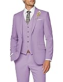 Wangyue Mens Suit Wedding Suits for Men 3 Piece