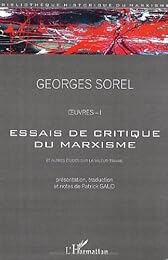 Essais de critique du marxisme