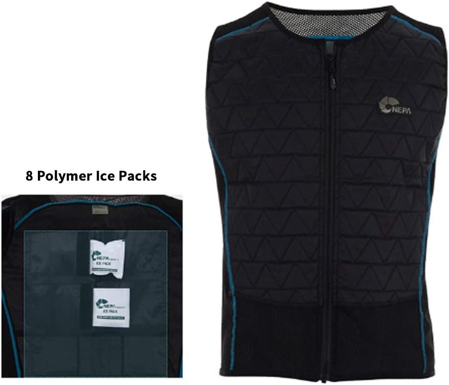 NEPA Ultra Lightweight Cooling Ice Vest for Summer, Suitable for Sports, Fishing, Mountain Climbing, Work, Men and Women