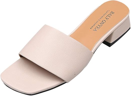 women's high heel slippers