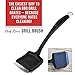 Kandu Kitchen Grill Brush and Scraper - Long 14 Inch Handle, Sharp Stainless Steel Scraper Blade, Strong BBQ Wire Bristles - Makes A Great Gift for All Grill Types