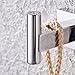 KES Bathroom Towel Hook No Drill Coat Hook Wall Mounted Square Robe Hook SUS 304 Stainless Steel Polished Finish, A2260DG
