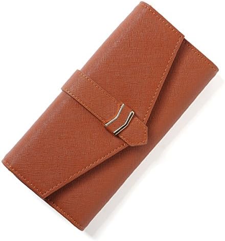 Aoliner Women RFID Blocking Multi Card Organizer Wallets for women Clutch Purse …