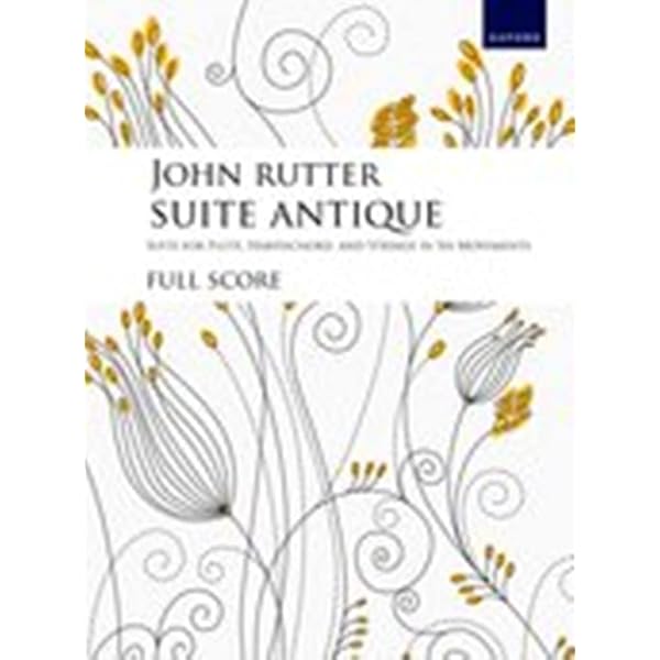 Amazon.com: Rutter: Suite Antique: 8601405638595: Rutter, John: Books