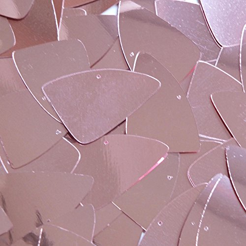 Pink Shiny Metallic Fishscale Fin 1.5