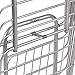 Polder STO-3022-92 Superlight Shopping Cart, 30 lb. Capacity, 19.25