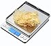 Global-store Brand New Digital Food Scale, Pro Pocket Kitchen Fruit Electric Scales with Back-Lit LCD Display 500g/0.01g/0.001oz(Batteries Trays Included)