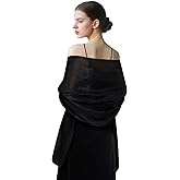 Jmkcoz Women's Pashmina Shawls and Wraps for Evening Dresses Wedding Shawl Wraps Bridal Scarve for Women Bridesmaid Scarf