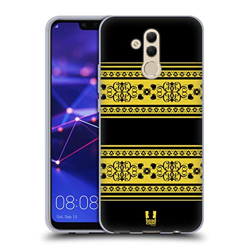 Head Case Designs Ornaments Abaya Prints Soft Gel Case for Huawei Mate 20 Lite