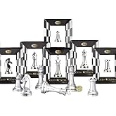 Hanayama Cast Puzzles Premium Series ~ Chess Puzzle ~ Set of 6 Pieces