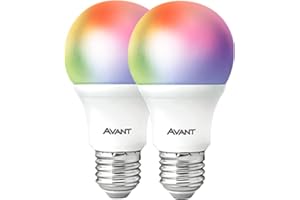 Kit 2 Lâmpadas AVANT NEO Smart LED 10W E27 Dimerizável RGB Compatível com Alexa e Google Home Controle voz Wifi Casa Inteligente Tuya