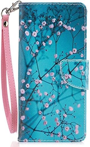 Note 8 Case, Note 8 Wallet Case, JanCalm [Wrist Strap][Kickstand][Card/Cash Slots] Pattern Premium PU Leather Wallet Cell Phone Cases Flip Cover for Samsung Galaxy Note 8 + Crystal Pen