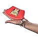Small Wallet Coin Purse Clutch Handbag And Passport Holder (Red &Green)