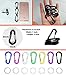 WAPAG Carabiner Clip, 2 inch Small Carabiner, Aluminum Mini Carabiner for Keys, Small Items, Daily Life, Camping, Hiking, Running (Color)