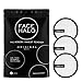 Face Halo | Original Reusable Makeup Remover Pads, Black Round Makeup Remover Pads for Heavy Makeup & Masks – Microfiber Makeup Remover Wipes for Mascara, Eye Shadow, Lipstick, Foundation (3 Pack)thumb 4