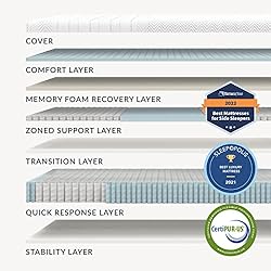 Leesa Legend Hybrid 12" Mattress, Twin XL Size