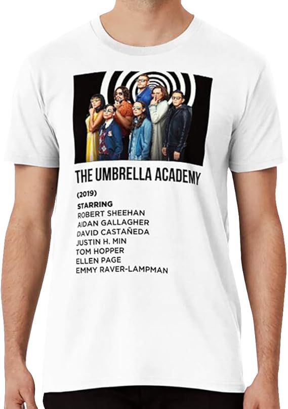 The Umbrella Academy Starring Unisex TShirt Amazon.ca Clothing & Accessories