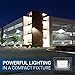 Hyperikon LED Wall Pack, 135W (HPS HID Replacement), Commercial and Industrial Outdoor Lighting, 5000K, IP65 Waterproof