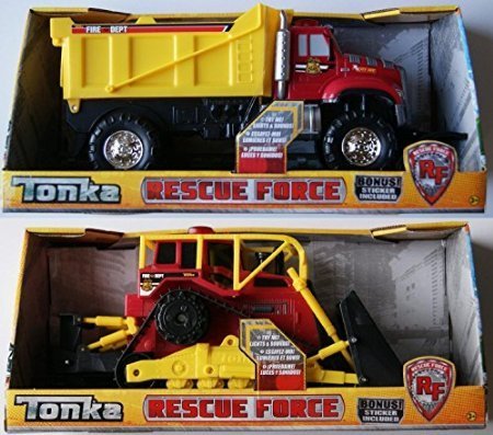 tonka rescue force garbage truck