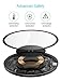 Baseus Wireless Charger, Ultra-slim Wireless Charger Pad Station 7.5W for iPhone X 8/8 Plus, 10W for Samsung Galaxy S8/Note 8/5/S7 (AC Adapter not included)