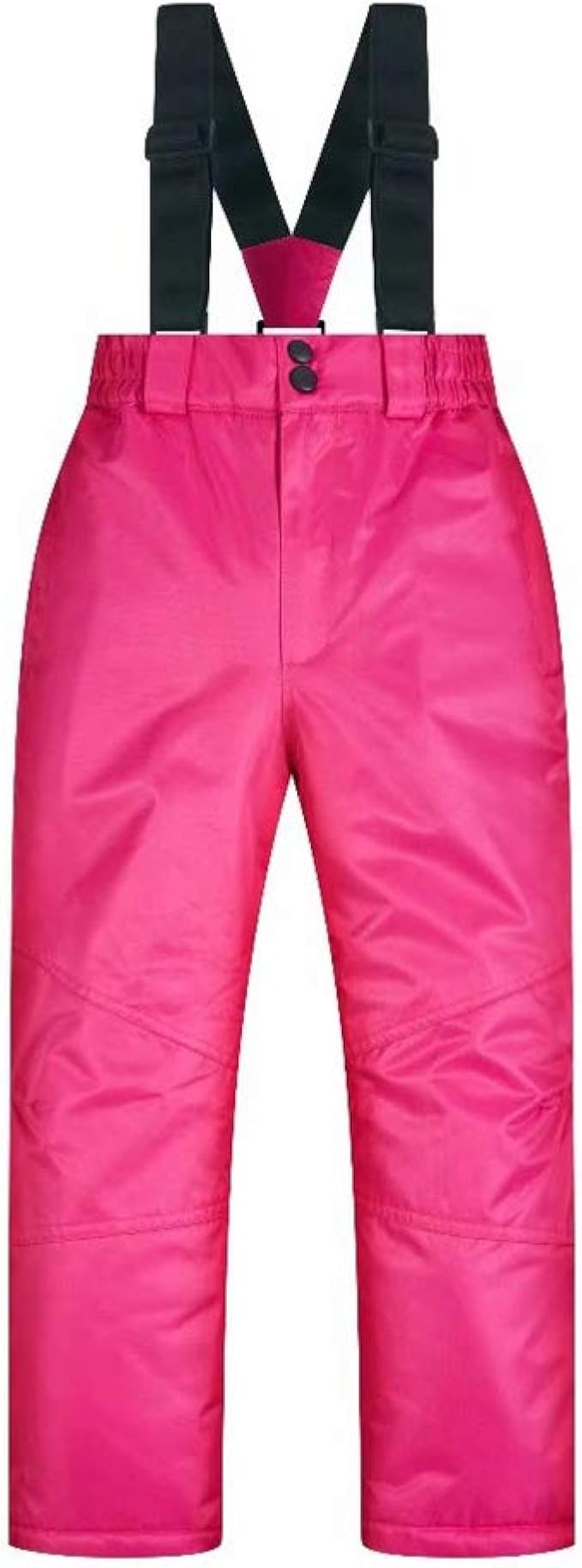 Kids Ski Bib Unisex Snow Pants Boys Girls Ski Trousers Windproof Snowproof Waterproof Winter