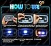 Classy Autos Toyota 4Runner White Interior LED Package (10 Pieces)