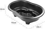 Pisces Siena Preformed Pond 90x63 cm Liner with 3 Plant Shelves view 4