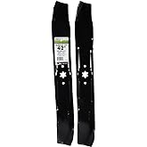 MaxPower 561532B USA MADE 2 Blade Mulching Set | For 42" Cut MTD, Cub Cadet, Troy-Bilt Mowers Replaces 742-0616A, 742-04126, 742-0616, 942-0616