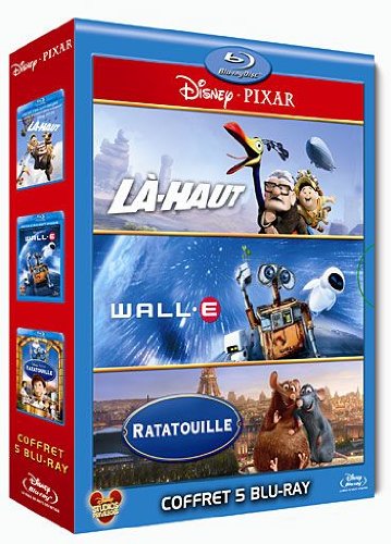 Là-Haut + Wall-E + Ratatouille - Pack