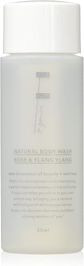 F organics(エッフェオーガニック) ナチュラルボディウォッシュミニ ローズ&イランイラン 50ml