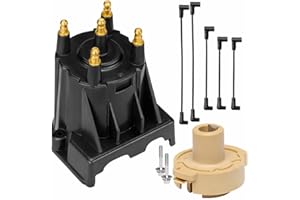 RPS Tune Up Kit with Distributor Cap and Rotor and Spark Plug Wires Mercruiser 3.0L LX Replaces 811635Q2 816761Q14