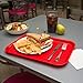Carlisle FoodService Products CT121605 Cafe Standard Plastic Cafeteria/Fast Food Tray, NSF Certified, BPA Free, 16