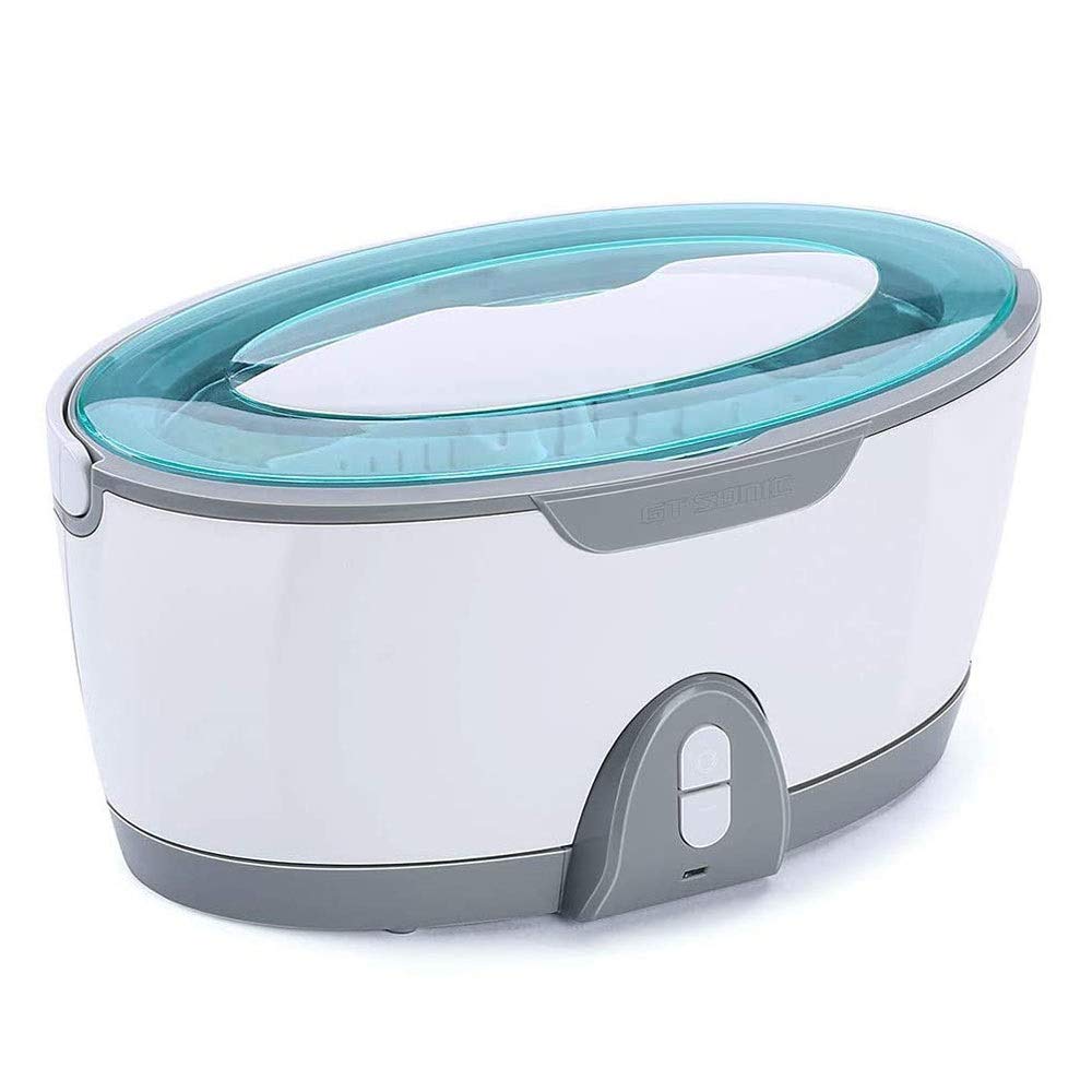 WAXGHH 450 ML Ultrasonic Cleaner,Jewellery Cleaner Ultra Sonic Bath with Cleaning Basket,Stainless S