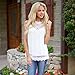 Creazy 2016 New Fashion Women Vest Sleeveless Shirt Blouse Summer Casual Loose Tops (XL)
