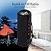 Xeneo X21 Portable Outdoor Wireless Bluetooth Speaker Waterproof with FM Radio, Micro SD Card Slot, AUX, TWS for Shower – Hard Travel Case Includedthumb 3