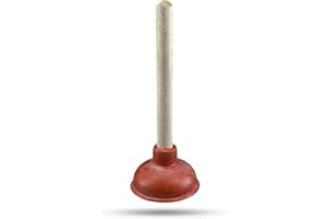Harrier Hardware Small Sink Plunger, 10.5-Inch, 4-Inch Mouth, 9-Inch Handle, Compact