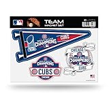 Chicago Cubs 2016 World Series Champions 3pc Magnet Set