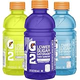 Gatorade G2 Cool Blue Variety Pack,12 oz Bottles (Pack of 24)