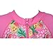 TFJH Girls Swimsuit UPF 50+ UV One Piece Swimwear Little Emoji 6-7 Years