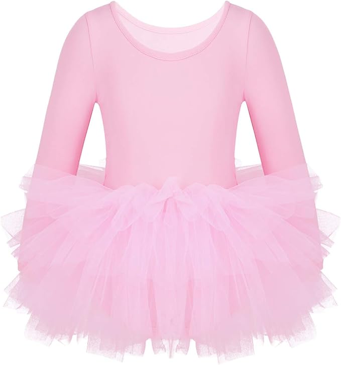 Yeahdor Ballett Trikot Mädchen - Ärmelloser Leotard Metallic Glanz