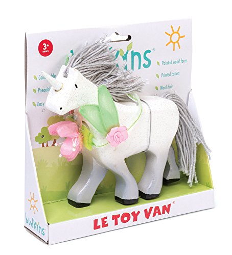 Le Toy Van White Wooden Unicorn Premium Wooden Toys for Kids Ages 3 Years & Up