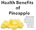 Sunbest Natural Dried Pineapple Chunks - 48 Oz (3 lbs) 1 Pack - Juicy Candied Pineapple for Snacking, Baking, & Cooking - Vegan, Kosher, Non-GMO, Plant Based Dehydrated Cut Fruit