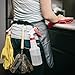 Professional Speed Cleaning Apron with 7 Pockets, Glove Holder, Duster Holder, 16oz Spray Bottle - Speeds Up Cleaning, Saves Time