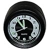 Hells-Design Horloge voor stuur, waterdicht, zwart, voor 22 mm en 25 mm